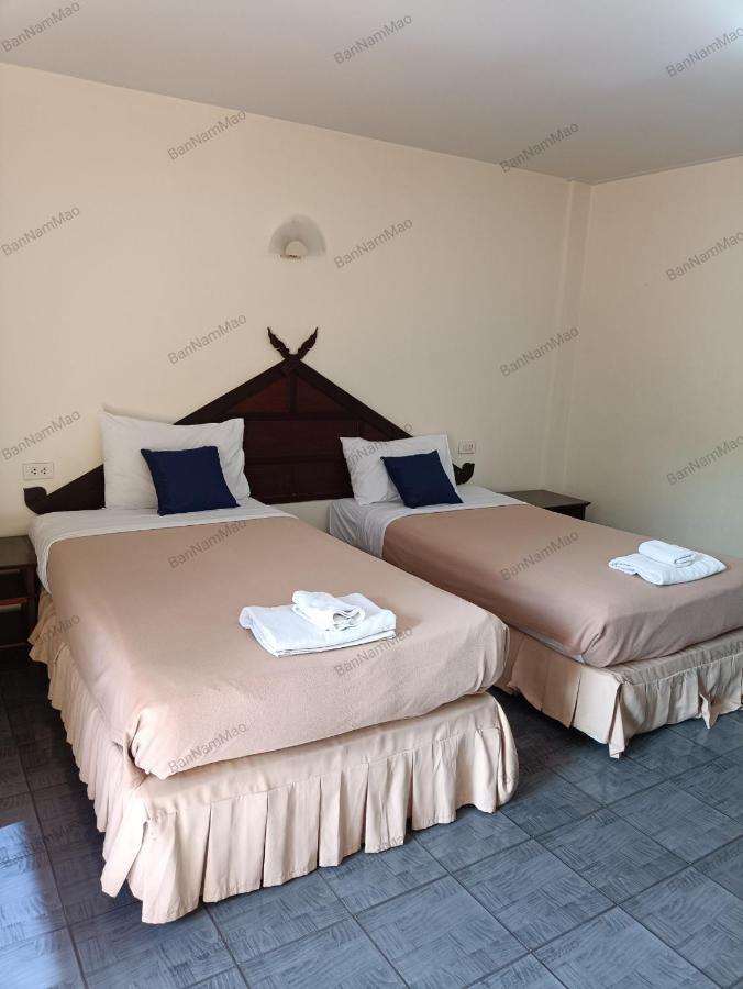 Ban Nam Mao Resort Na Chom Thian Bagian luar foto